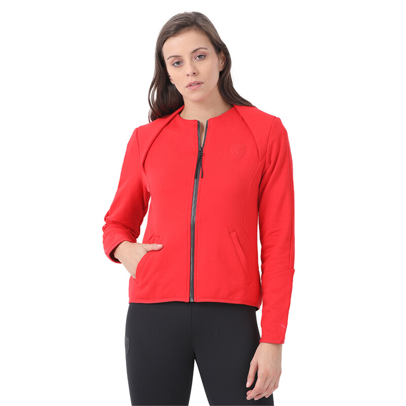 

Women's PUMA Ferrari Lifestyle T7 Sweat Jacket