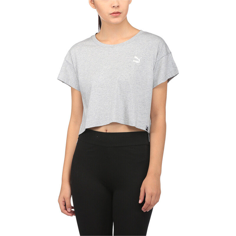 

Women's PUMA Archive Logo Cropped Tee