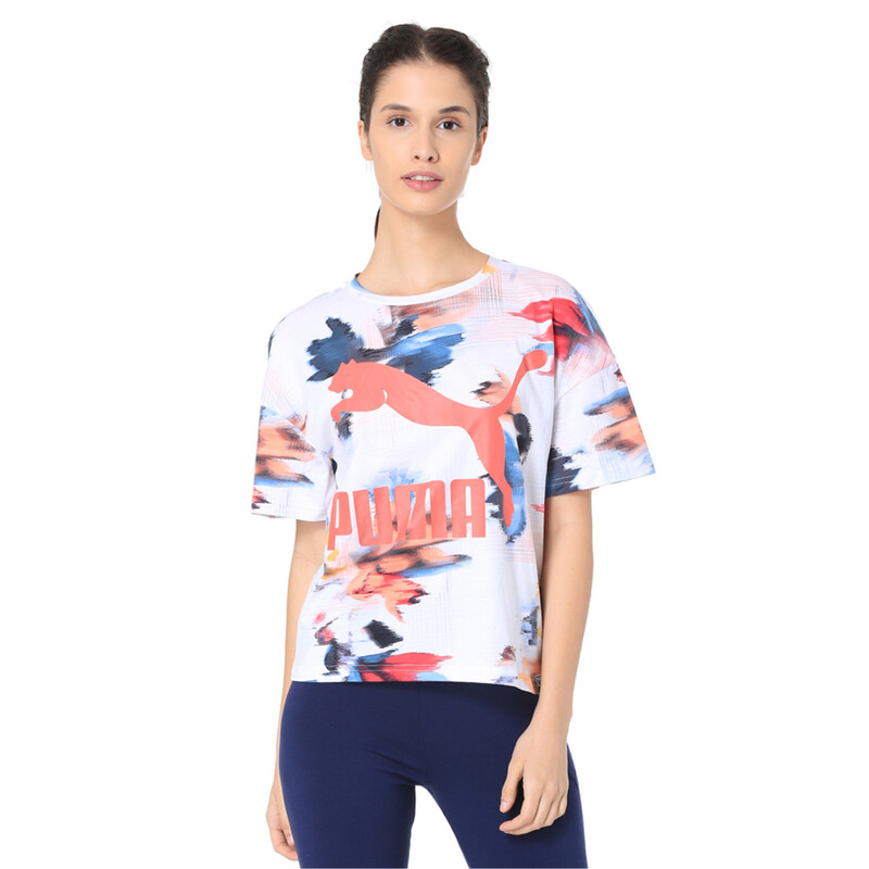 

Women's PUMA Classics Logo T-Shirt AOP
