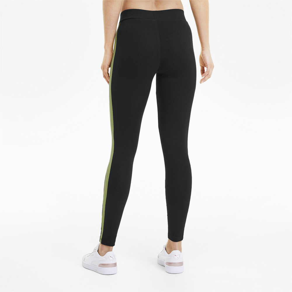

PUMA - female - Леггинсы Classics Logo T7 Legging – Puma Black-Sunny Lime –, Черный