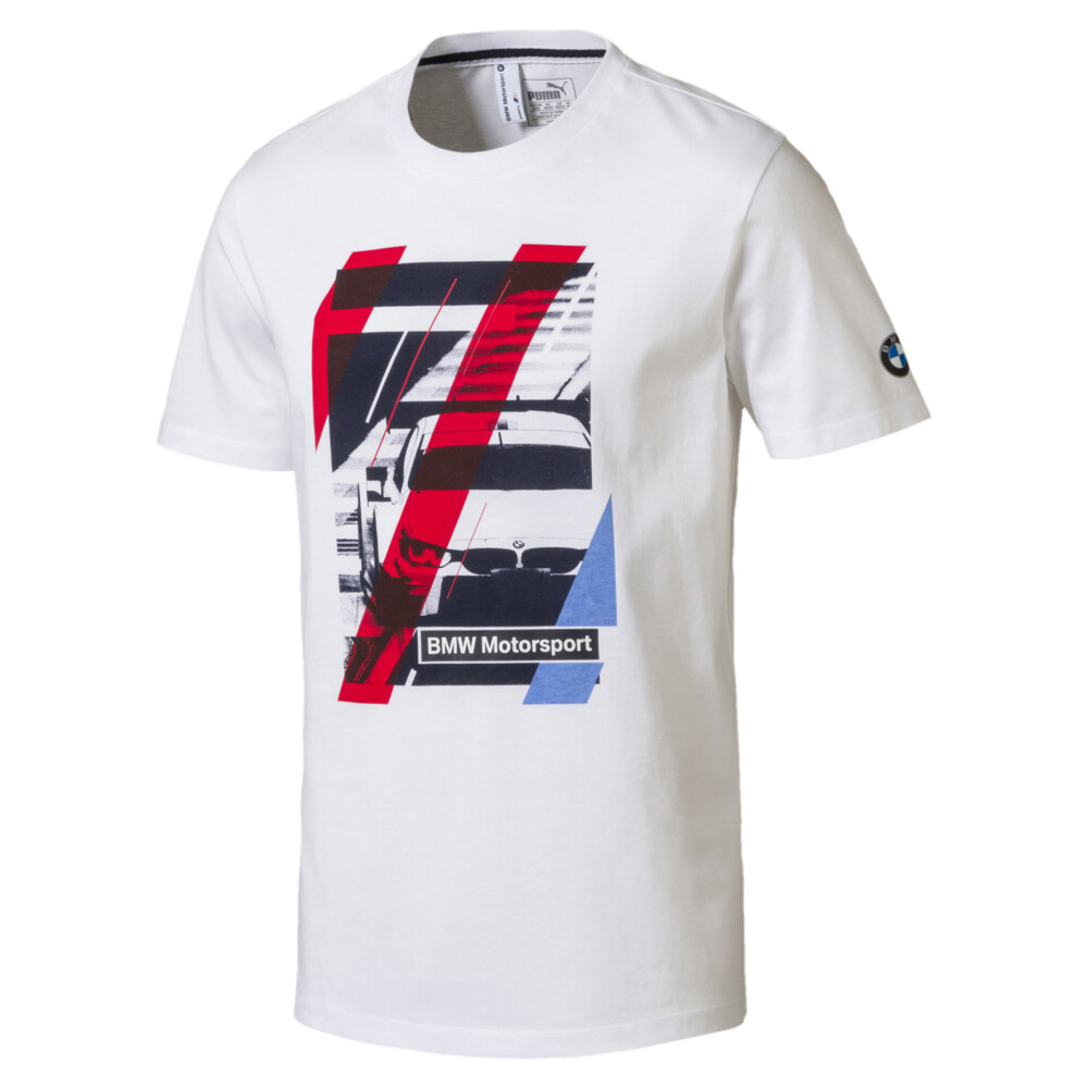 Bmw Motorsport Graphic Erkek T Shirt Beyaz Puma Puma Turkiye Resmi Alisveris Sitesi
