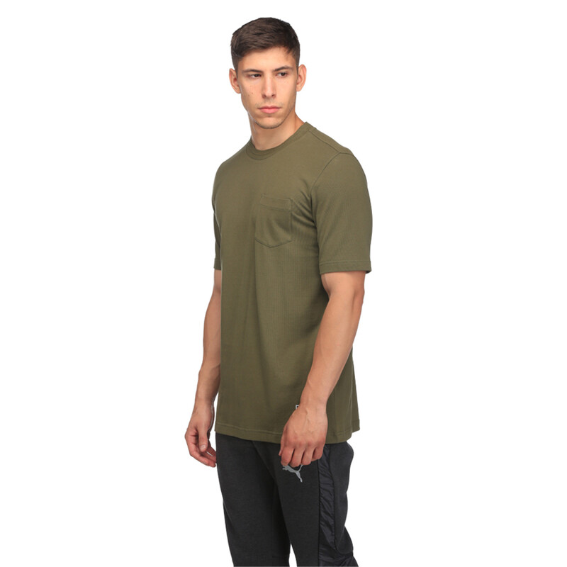 

Men's PUMA Classics+ Pocket T-Shirt Pique