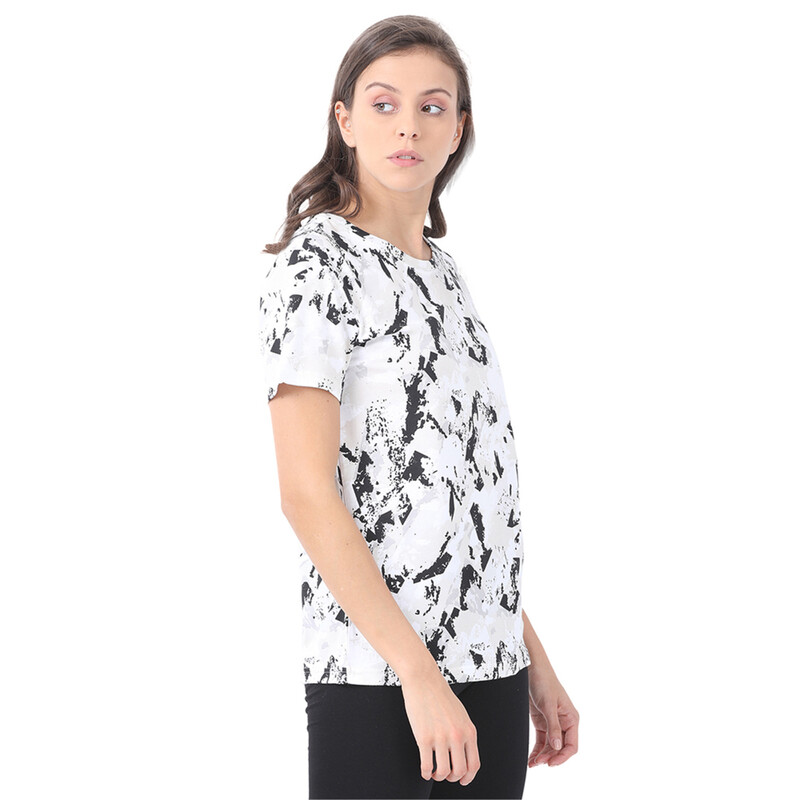 

Women's PUMA AOP Archive Logo Tee