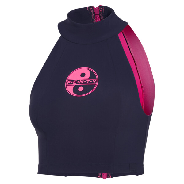 Fenty Women S Cropped Scuba Top Puma Fenty Collection Puma