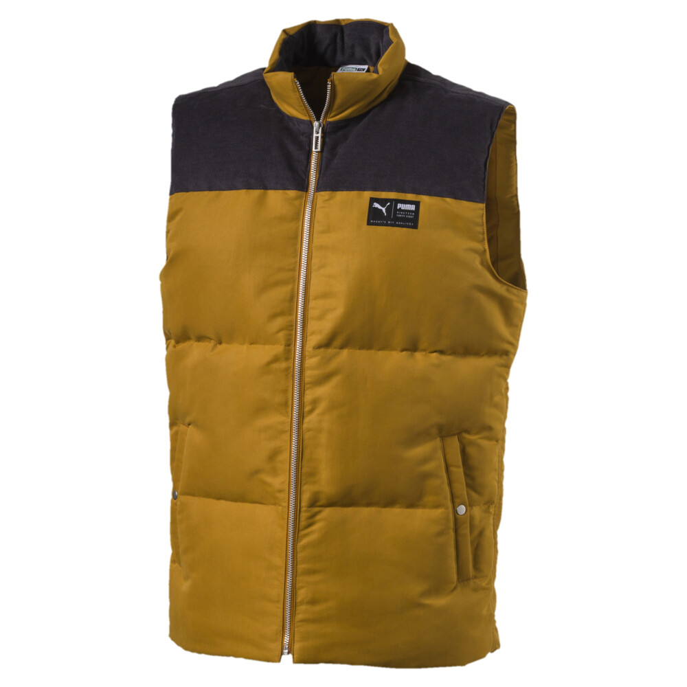 

PUMA  male  Жилет Downtown Padded Vest – Buckthorn Brown –, Коричневый