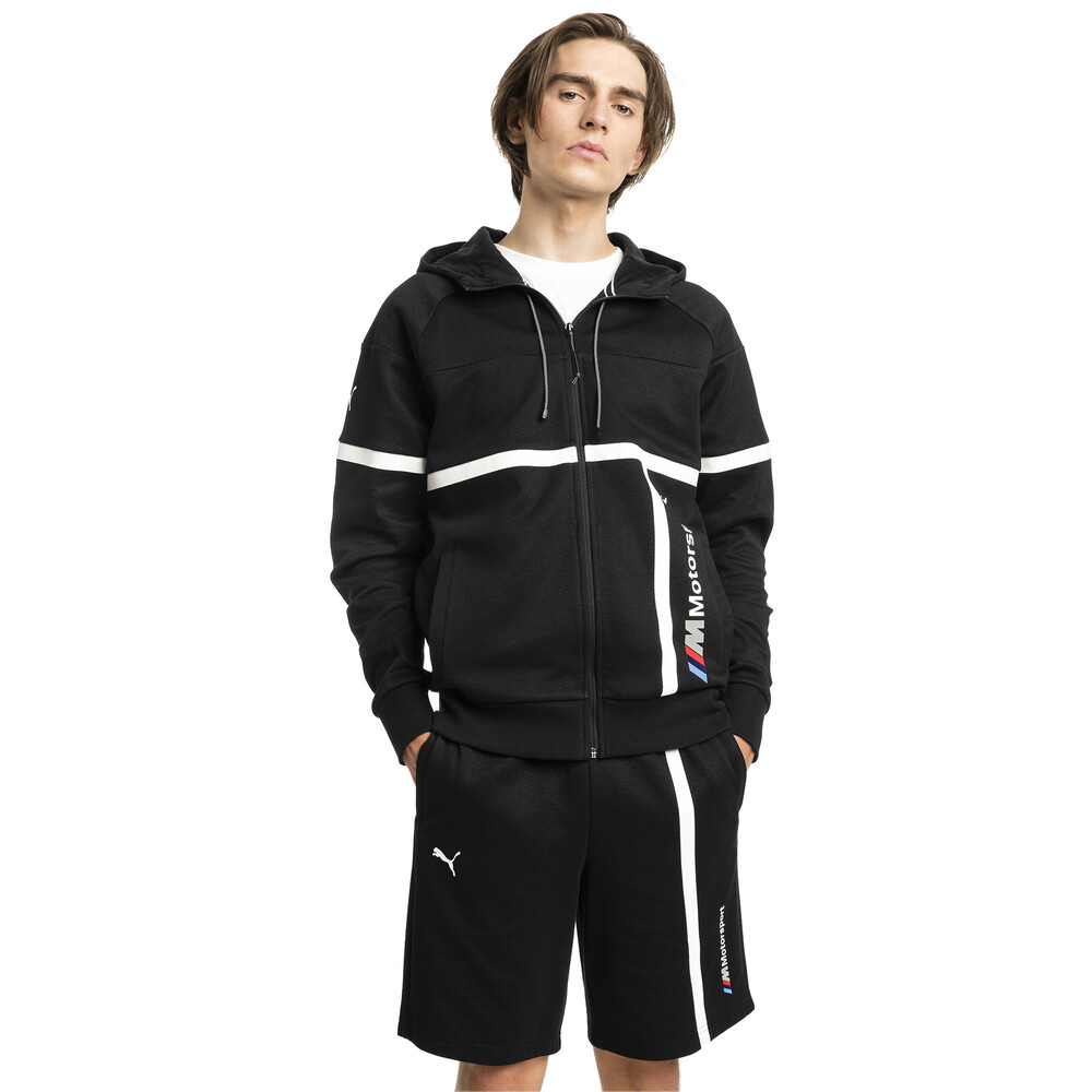 puma bmw mms hooded sweat jacket