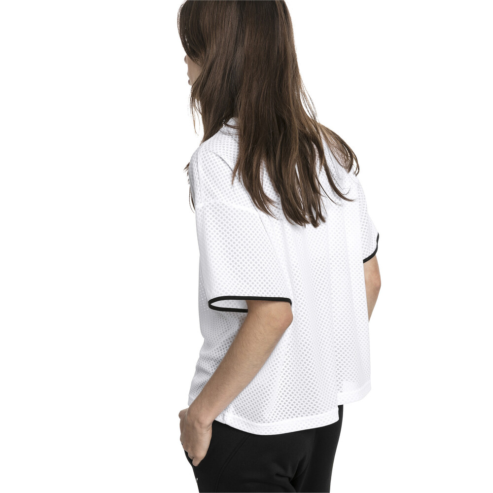 

PUMA - female - Футболка Chase Mesh Tee – Puma White –, Белый