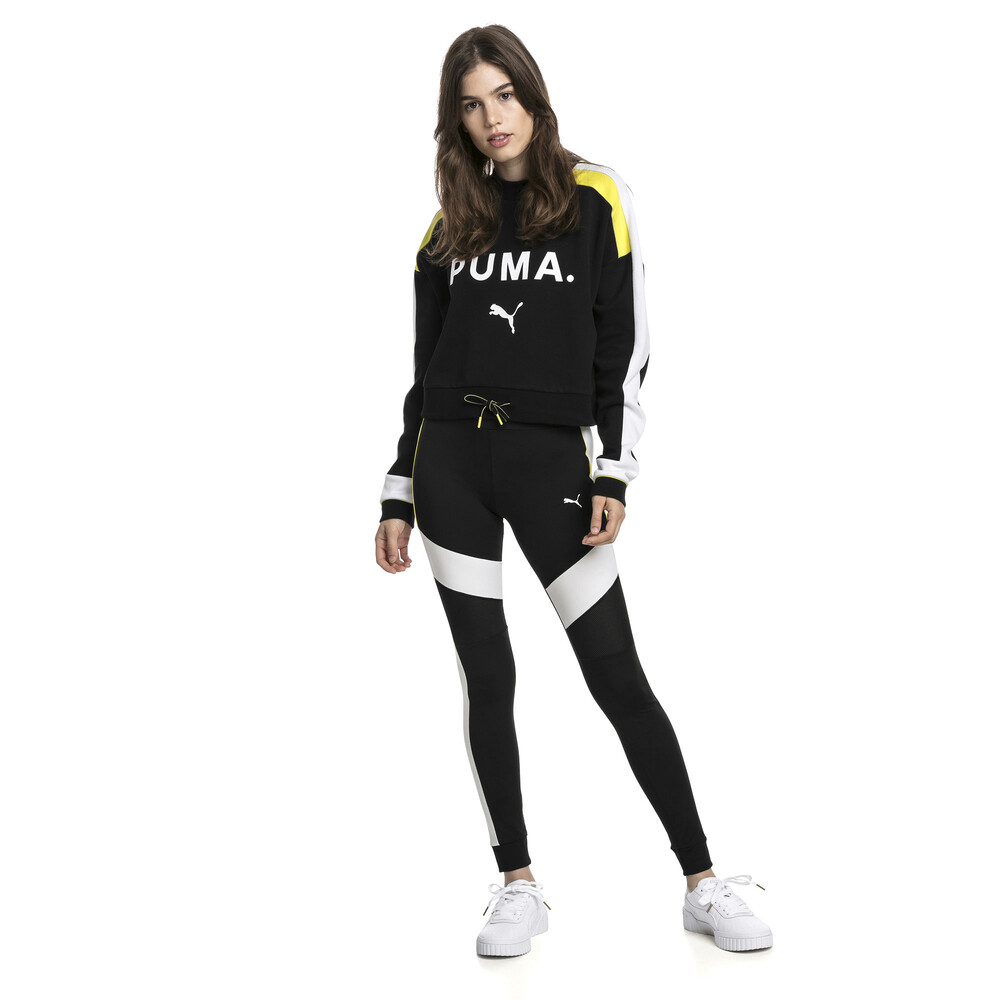 

PUMA - female - Толстовка Chase Crew – Cotton Black –, Черный