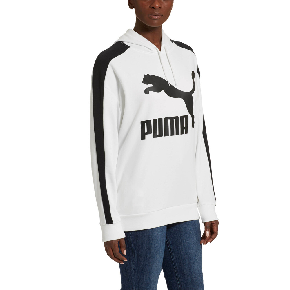 puma classic logo t7 hoodie