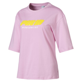 tee shirt puma femme gris
