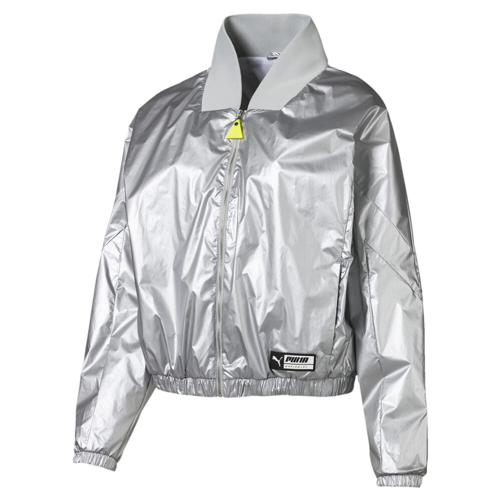 puma silver jacket