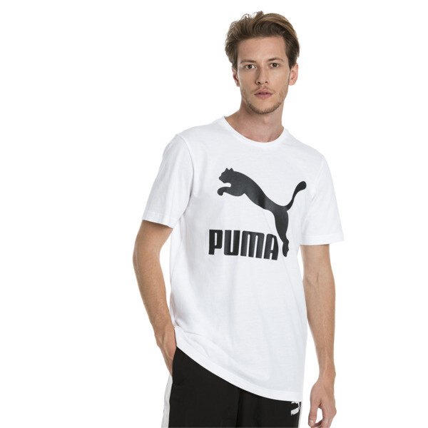 tee shirt puma homme blanche