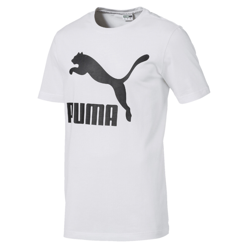 Classics Logo Short Sleeve Men's Tee White PUMA