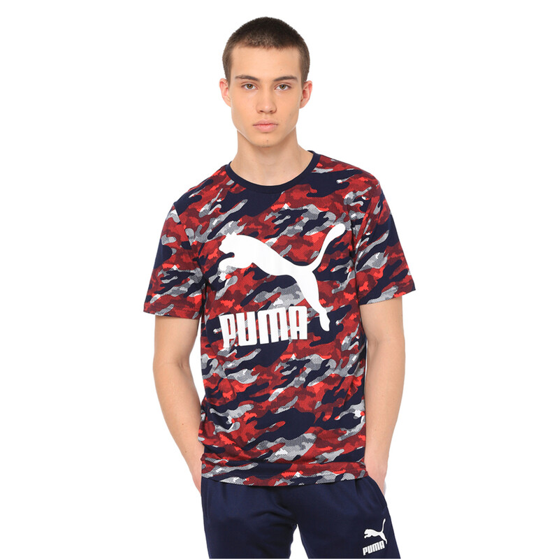 Men's PUMA Classics Logo T-Shirt AOP
