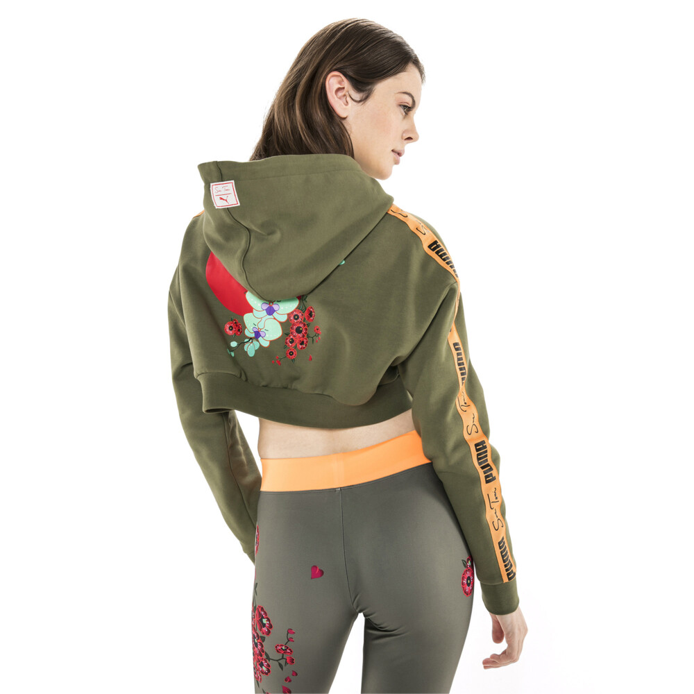 

PUMA - female - Толстовка PUMA x SUE TSAI Hoodie – Olivine –, Зеленый