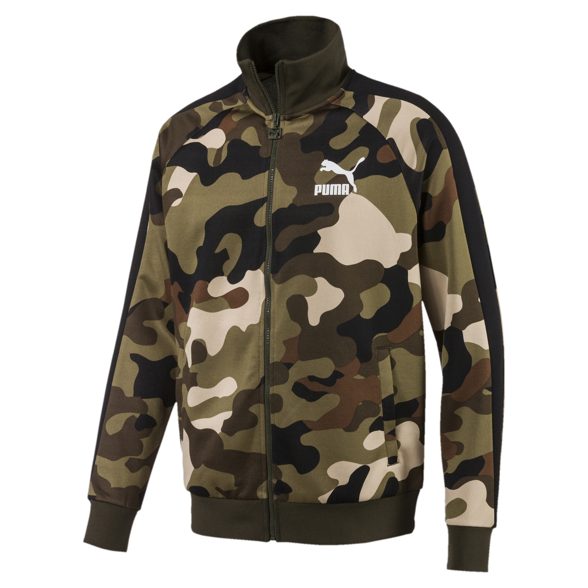 puma camo jacket