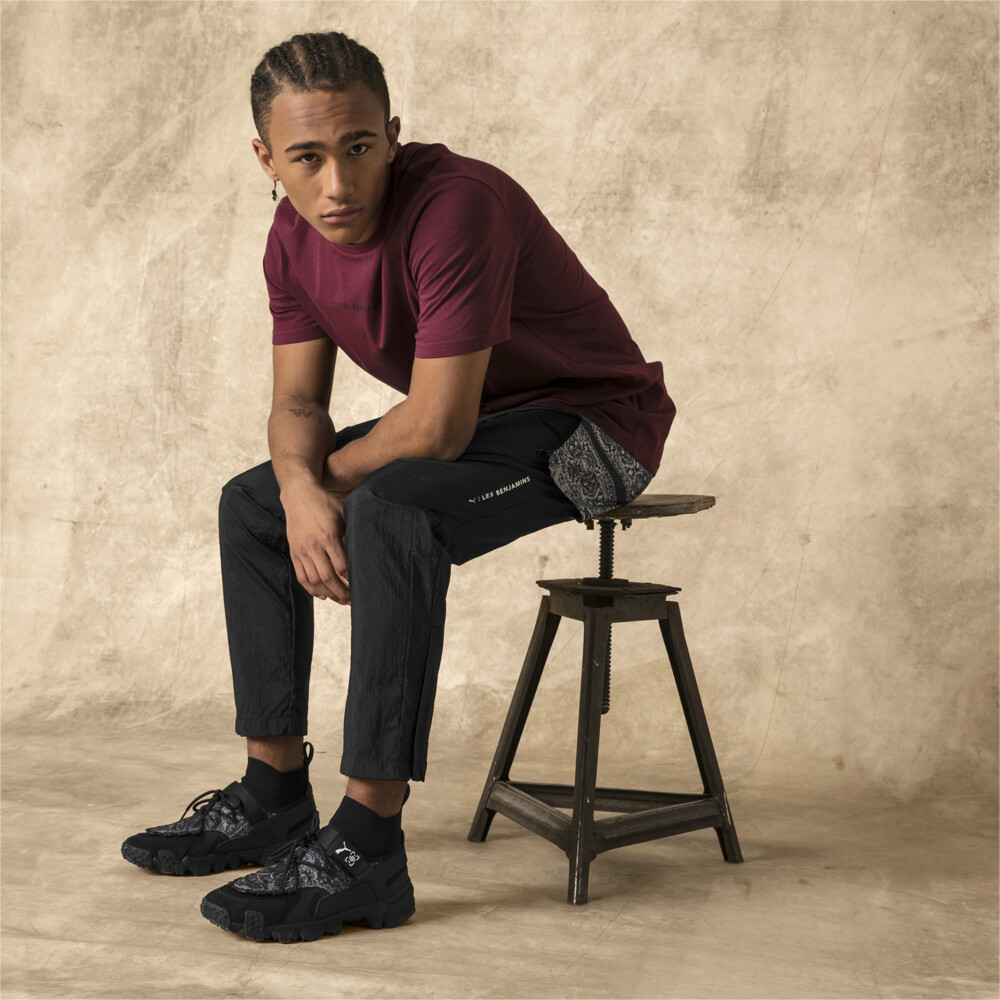 PUMA - male - Футболка PUMA x LB Tee – Burgundy – S