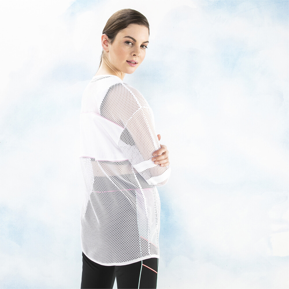 PUMA - female - Футболка с длинным рукавом PUMA x SOPHIA LS Tee – Puma White – XS