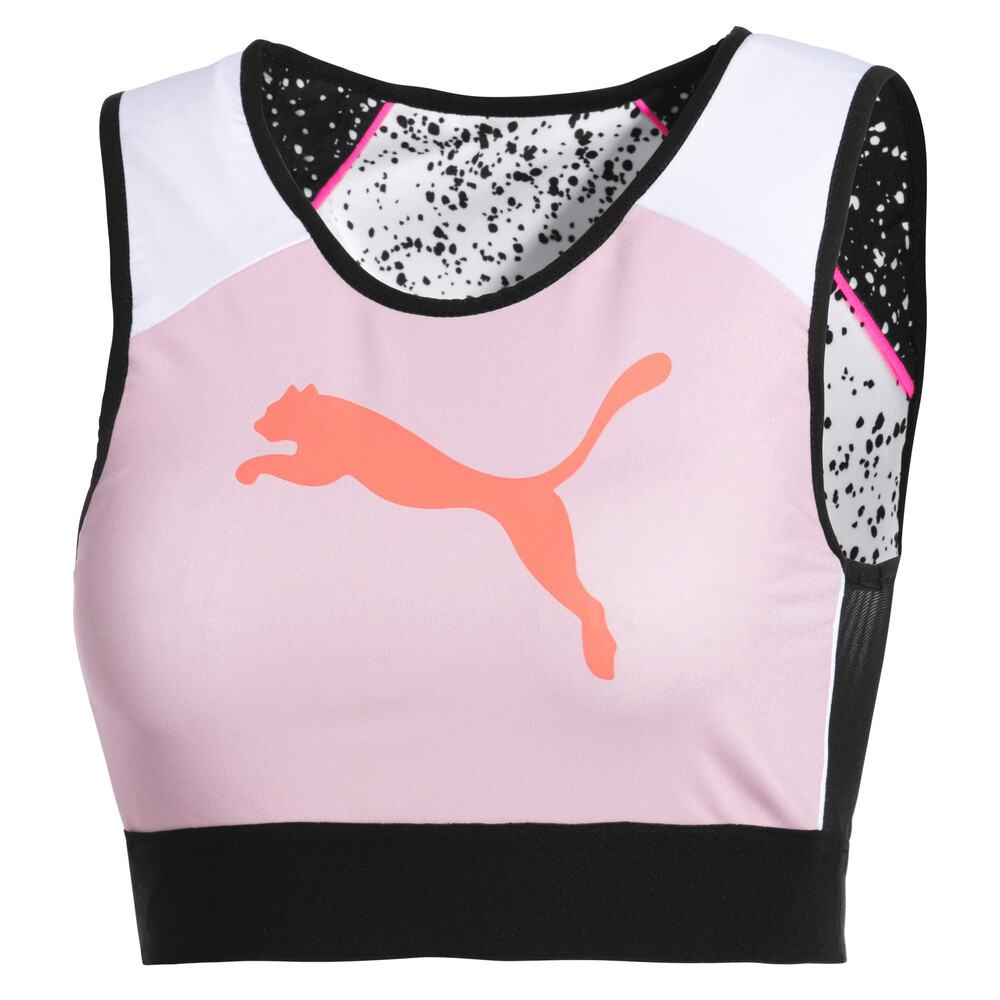 

PUMA - female - Топ PUMA x SOPHIA Rev. Crop Top – Puma White-AOP –, Белый