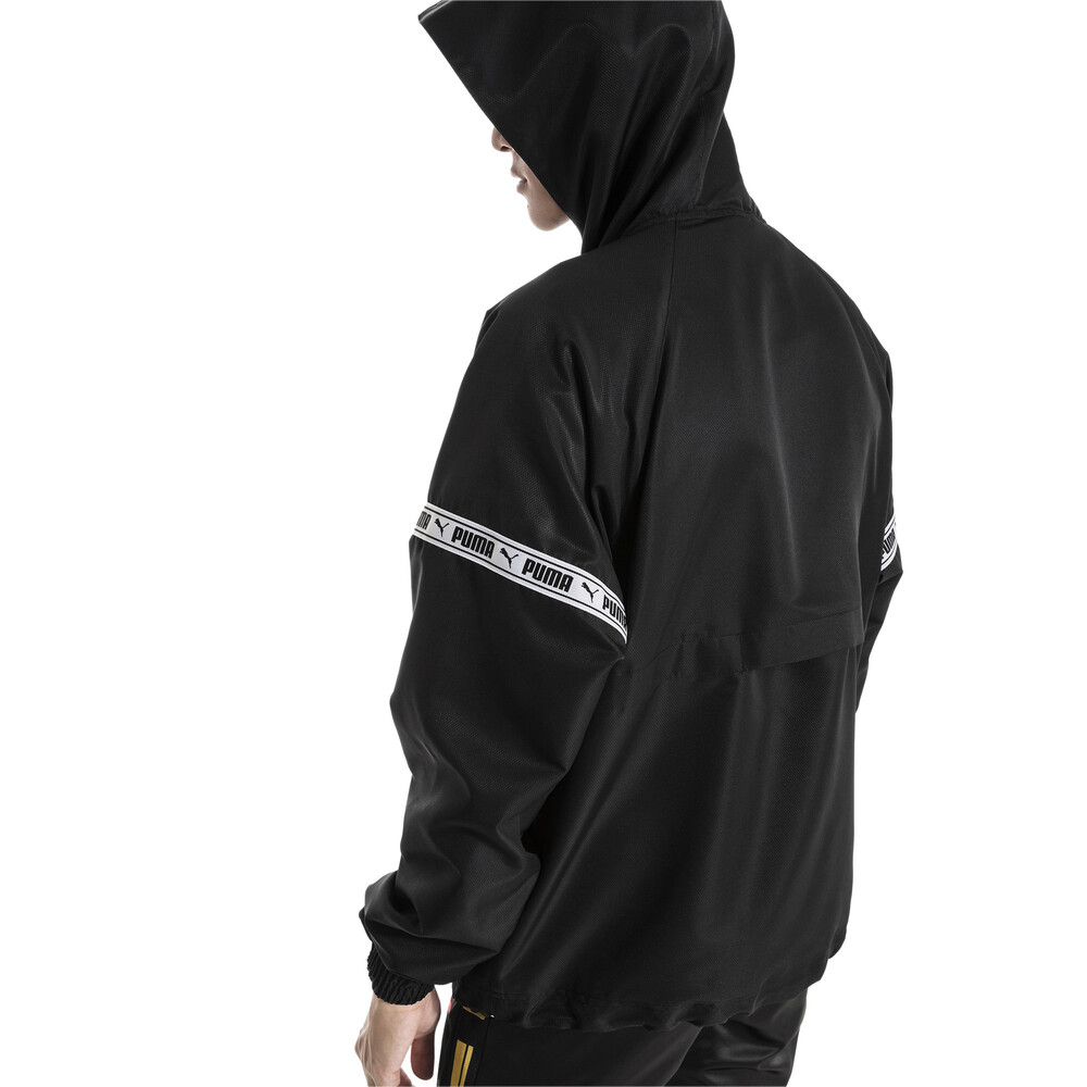 

PUMA - male - Толстовка PUMA XTG Woven Savannah – Puma Black-Puma white –, Черный