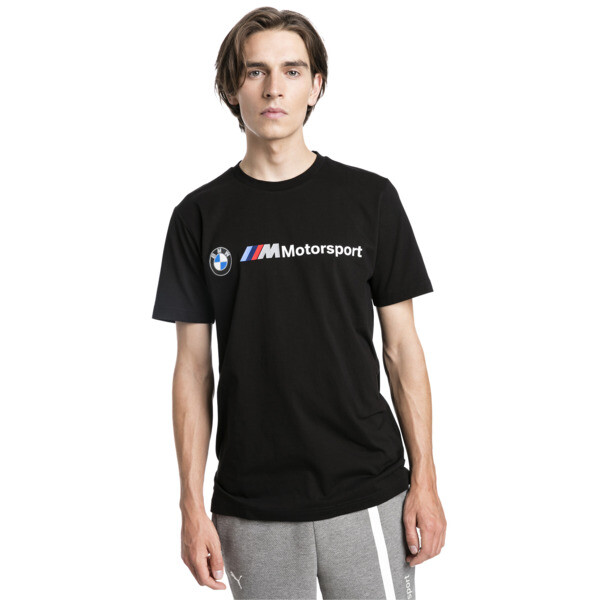 Bmw M Motorsport Logo Tee Voor Heren Zwart Puma puma kopen in de aanbieding