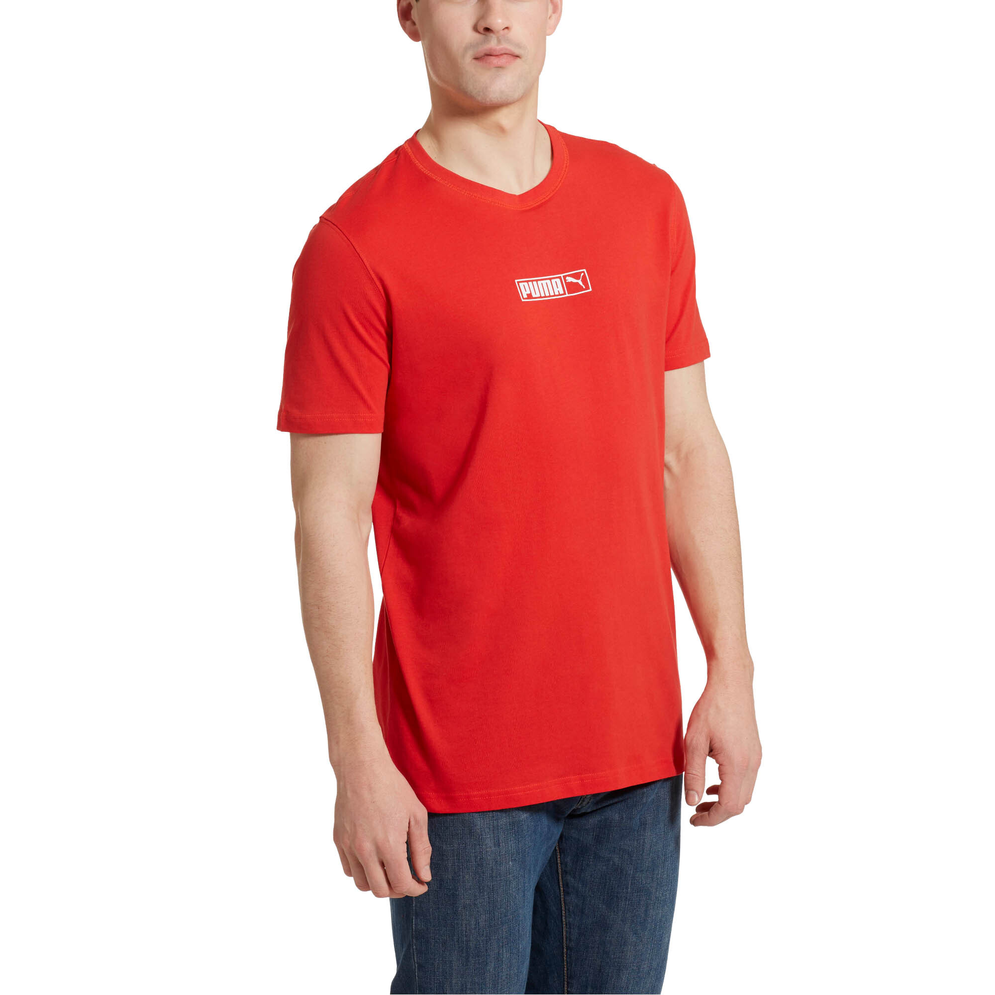 puma logo tee