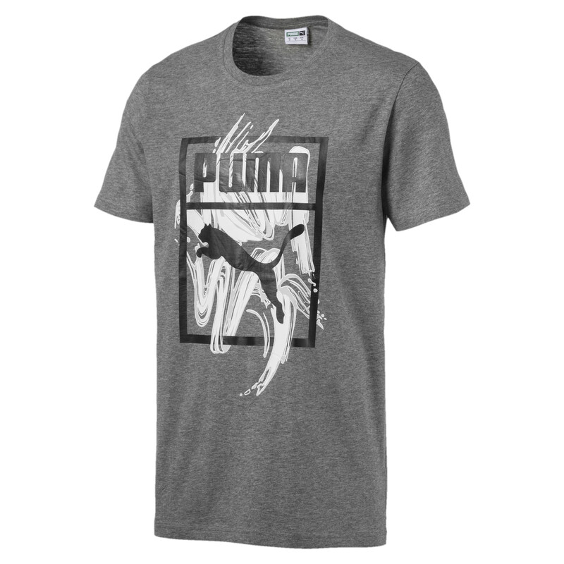 

Men's PUMA Graphic Logo Brush Tee