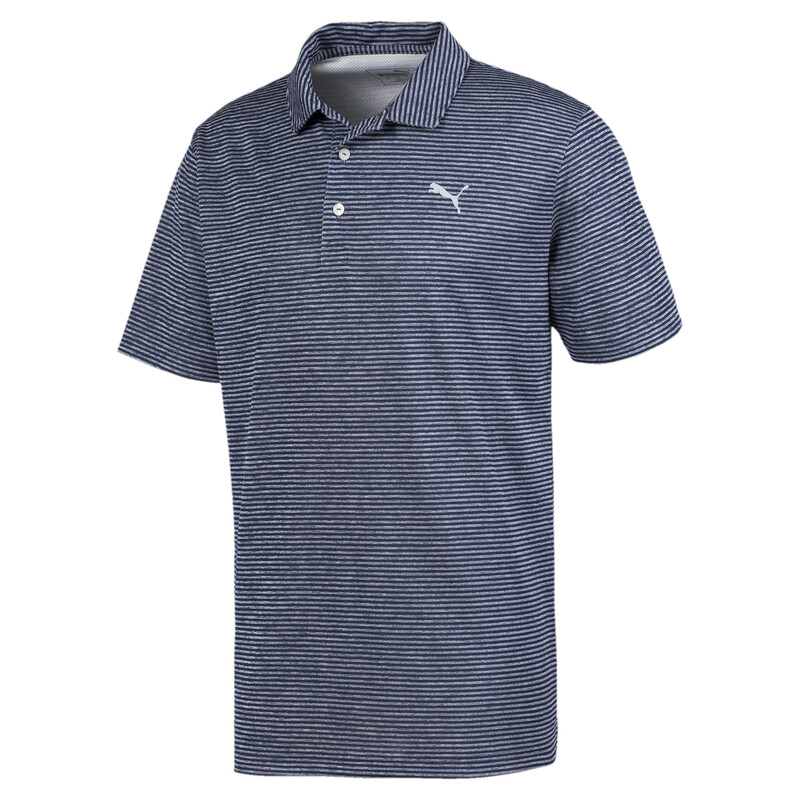

Men's PUMA Performance Striped Golf Polo Shirt