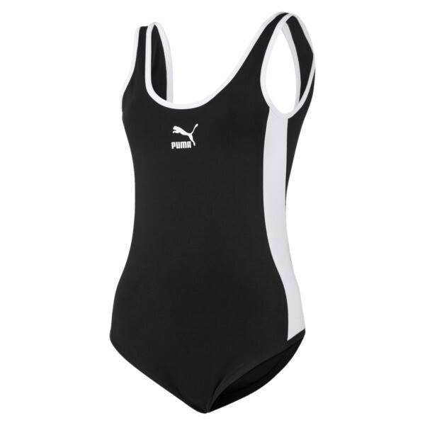 Classics T7 Bodysuit Voor Dames Zwart Maat L Puma puma kopen in de aanbieding