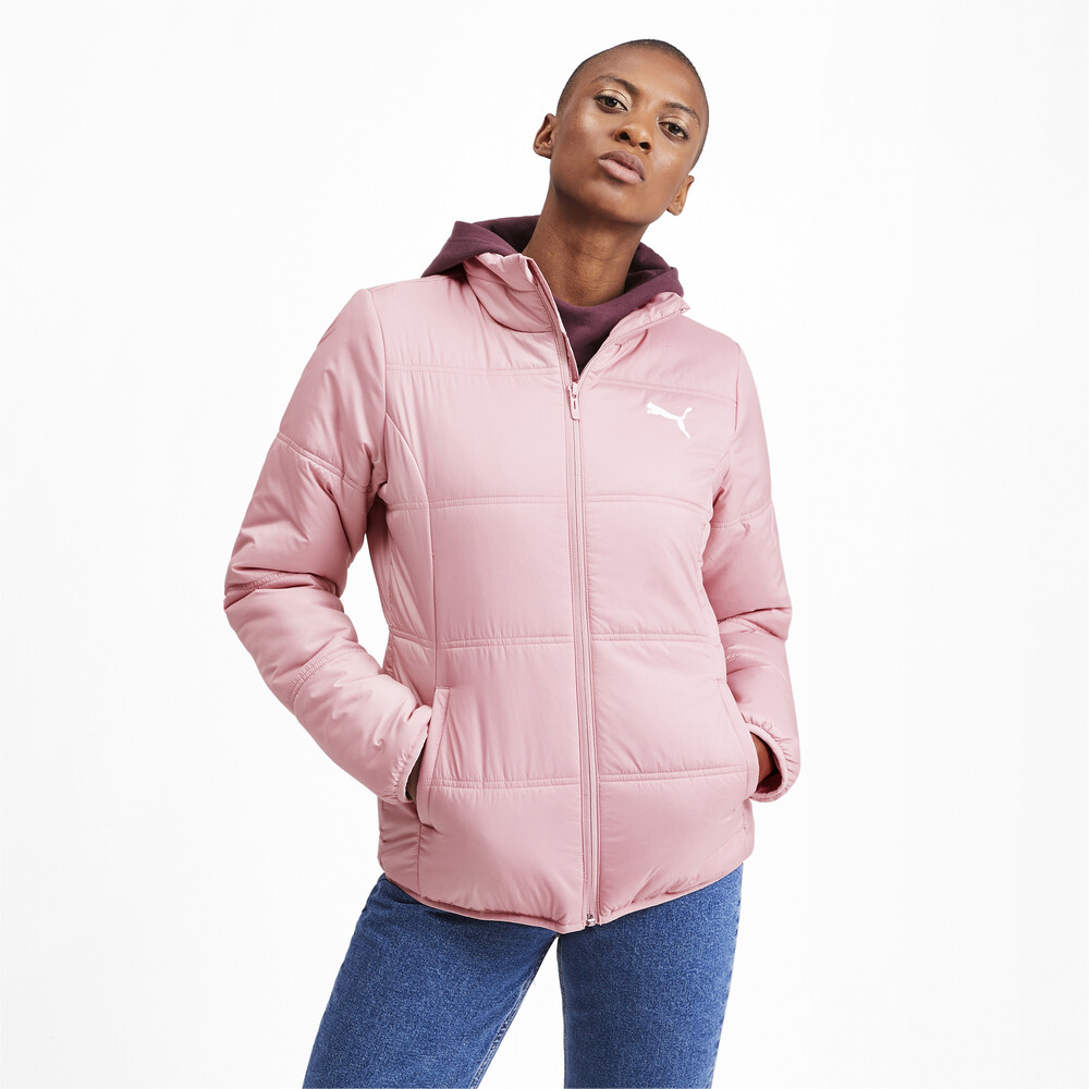 Puma padded jacket in black