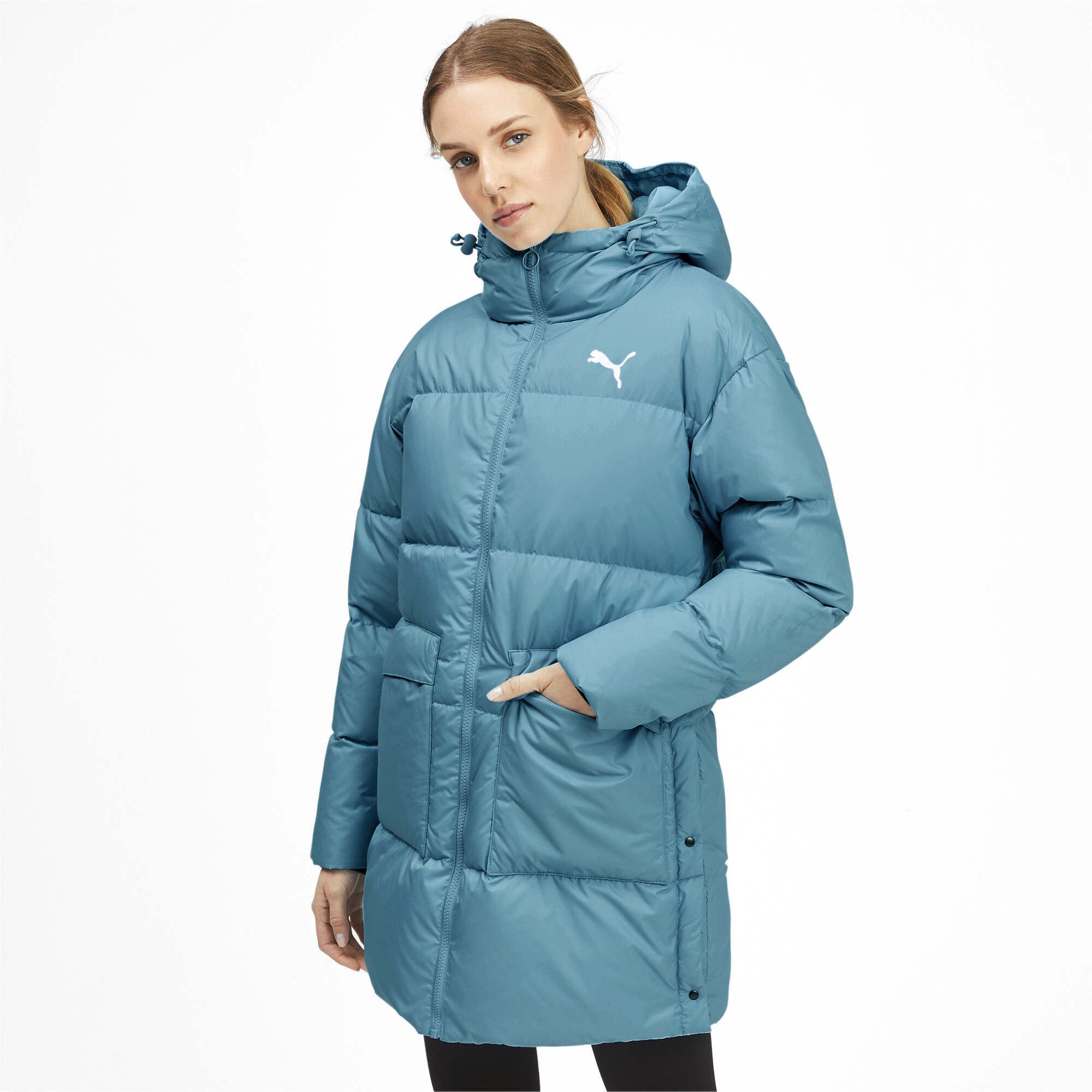 long down jacket puma