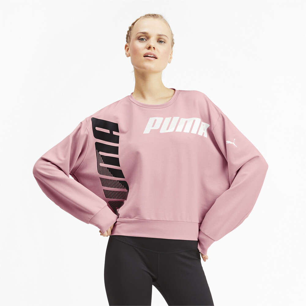 puma pink sweater