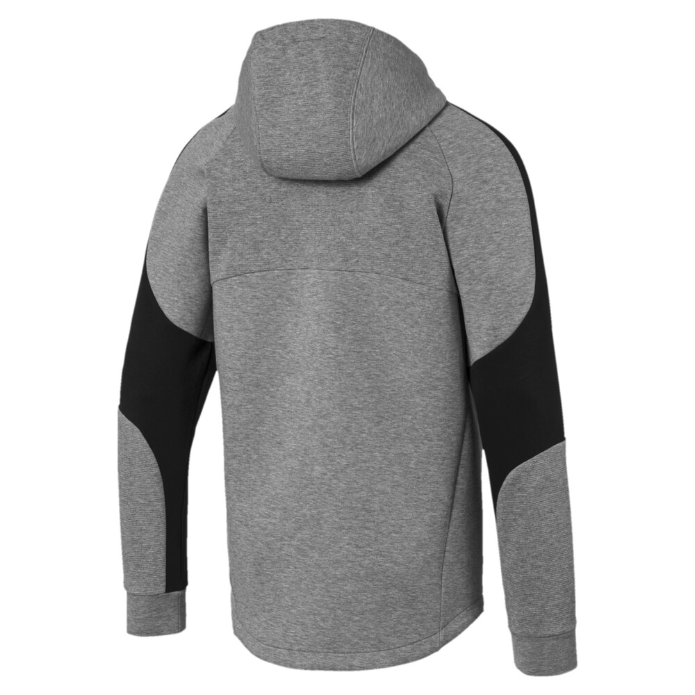 

PUMA - male - Толстовка Evostripe FZ Hoody – Medium Gray Heather –, Серый