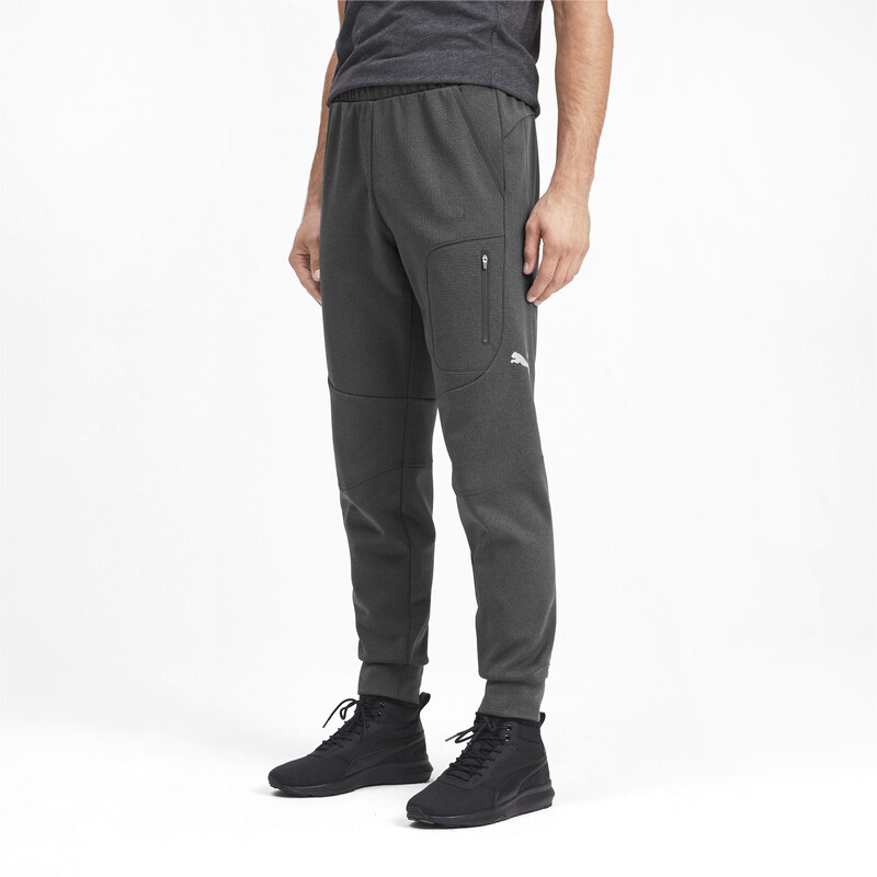 Men's PUMA Evostripe Warm Sweatpants, Gray