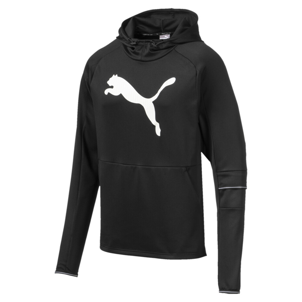 Tec Sports Cat Men's Hoodie | Black - PUMA