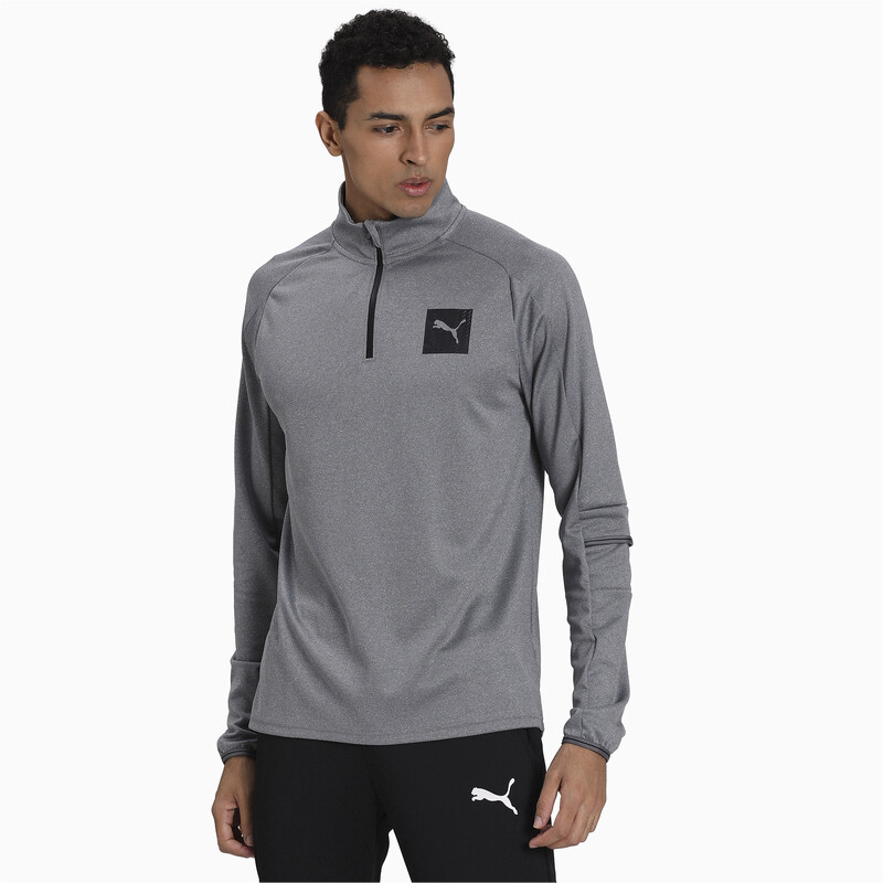 

Men's PUMA Tec Half Zip Pullover, Gray