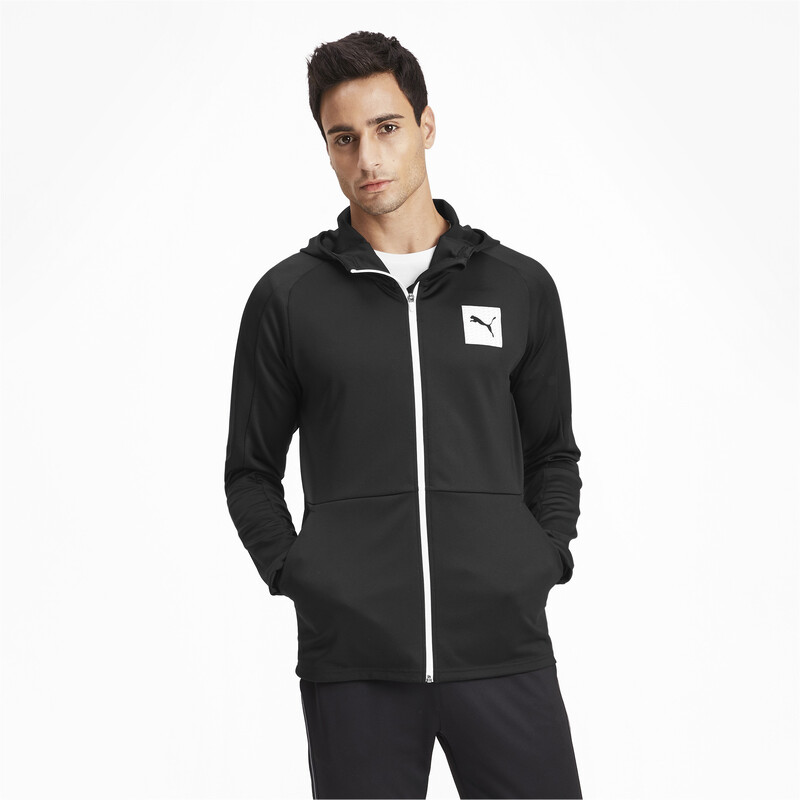

Men's PUMA Tec Sports Full Zip Men’s Hoodie, Black
