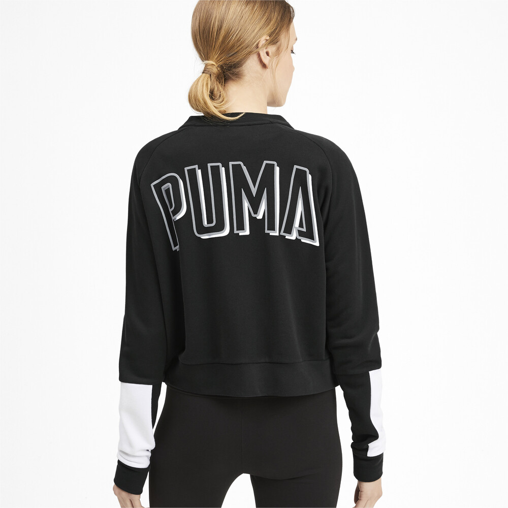 

PUMA - female - Олимпийка Athletics Bomber – Puma Black –, Черный