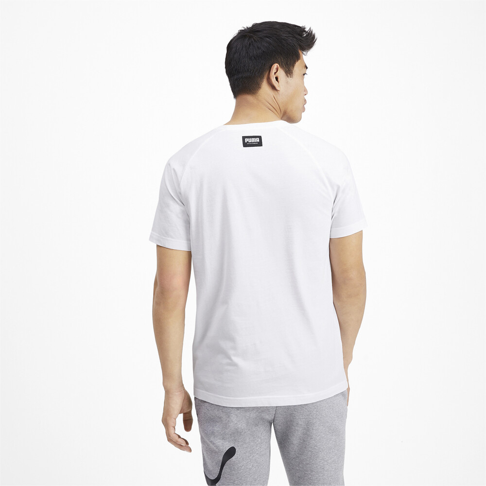 

PUMA - male - Футболка Athletics Tee – Puma White –, Белый
