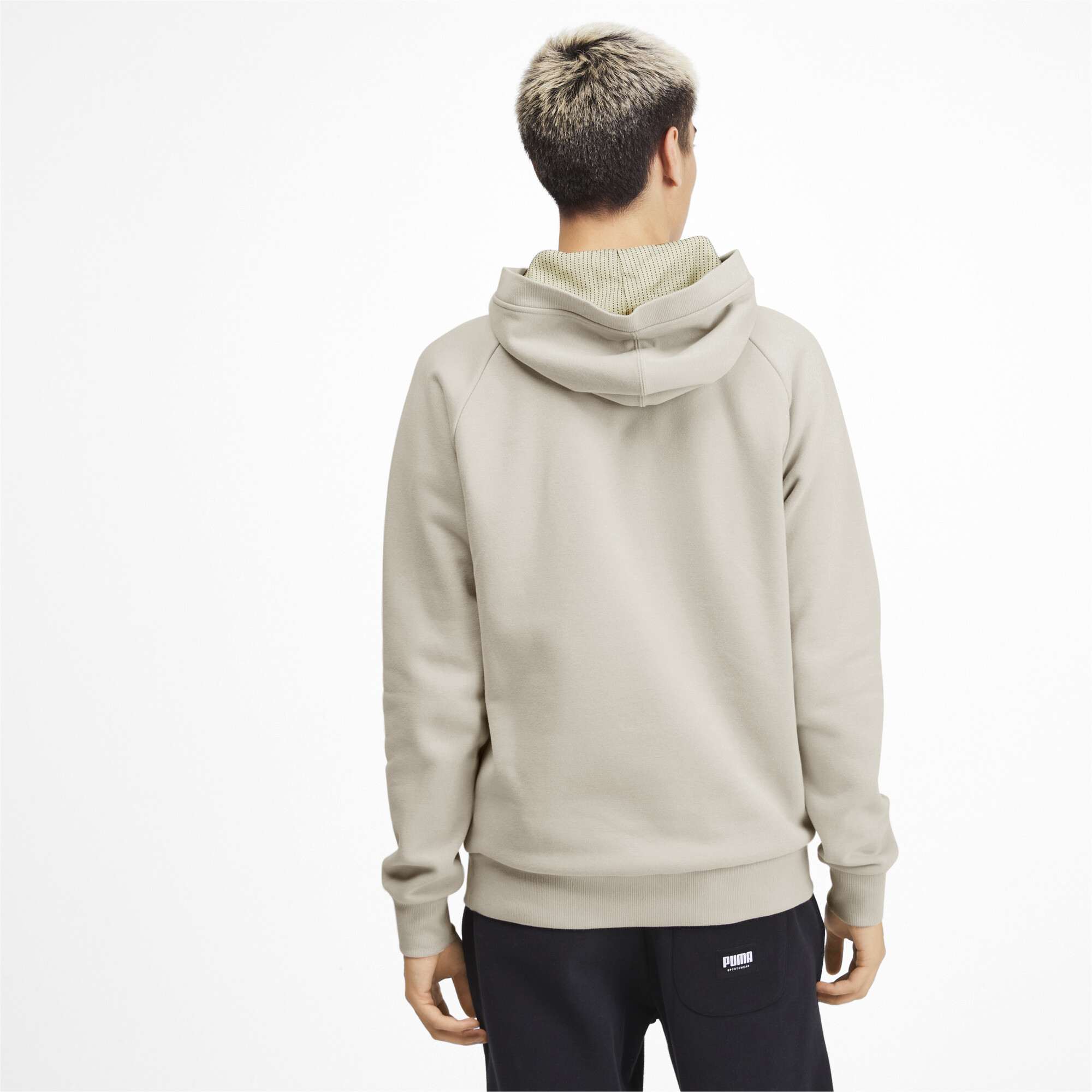 beige puma hoodie