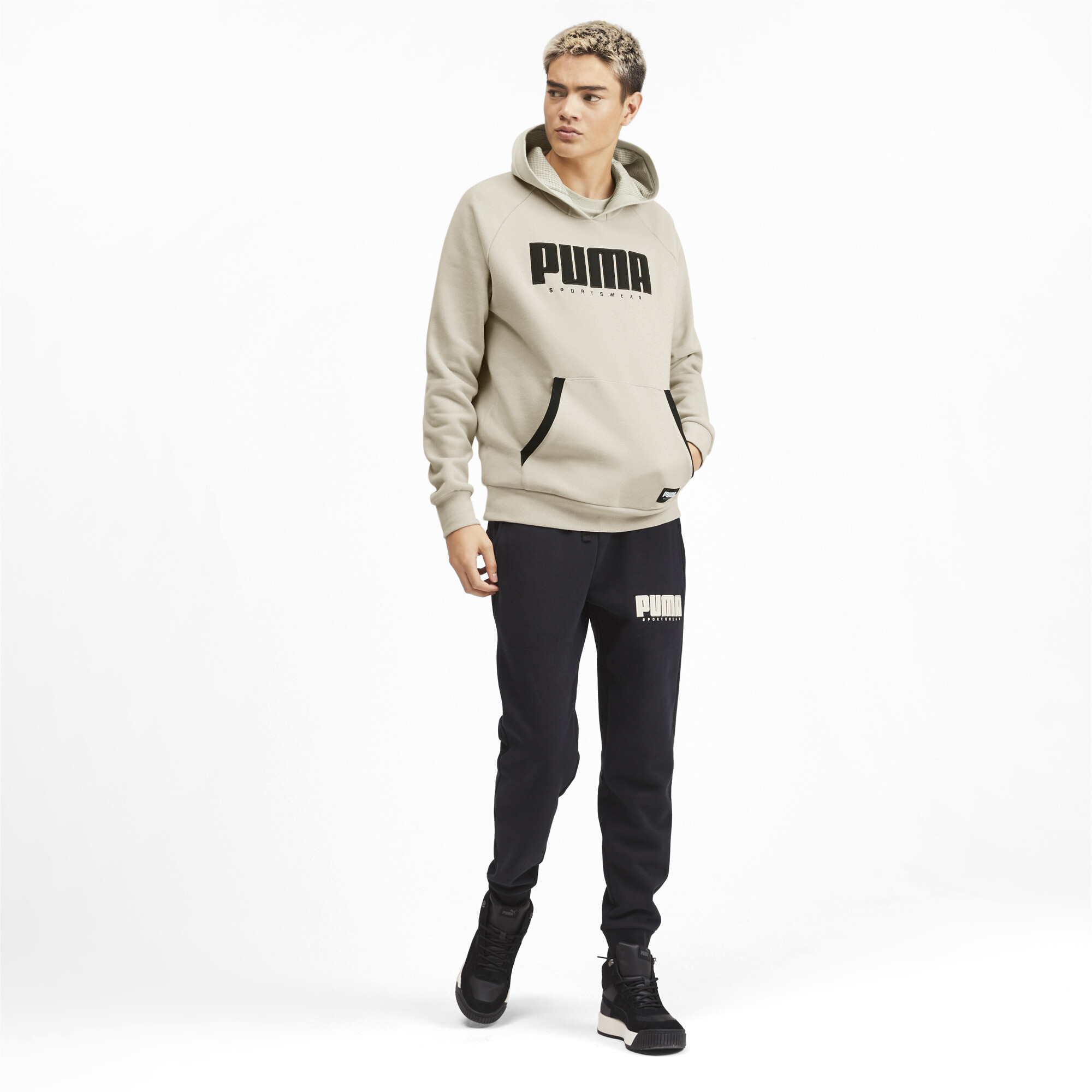 puma fleece hoodie men's