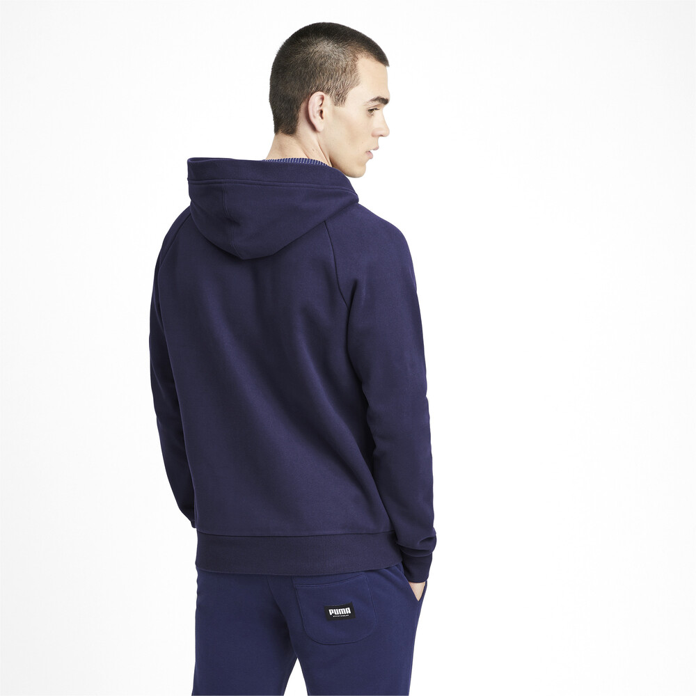 

PUMA - male - Толстовка Athletics FZ Hoody FL – Peacoat –, Синий