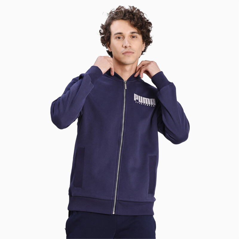 

Men's PUMA Athletics Long Sleeve Sweat Jacket