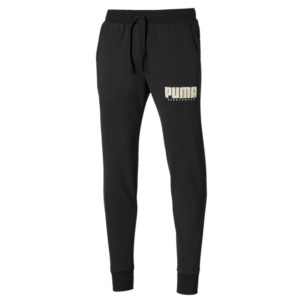 

PUMA - male - Штаны Athletics Pants FL Сl – Puma Black –, Черный