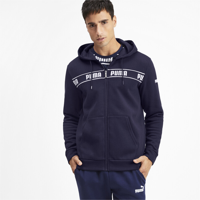 

Men's PUMA Amplified Fleece Hooded Sweat Jacket