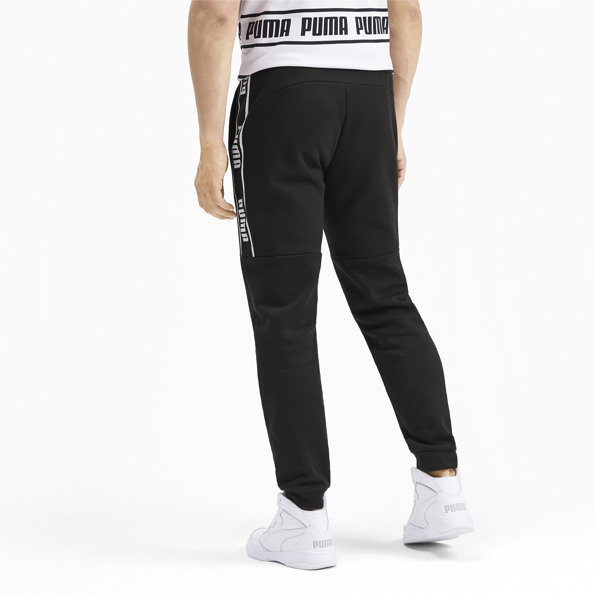 puma essentials fleece men's pants