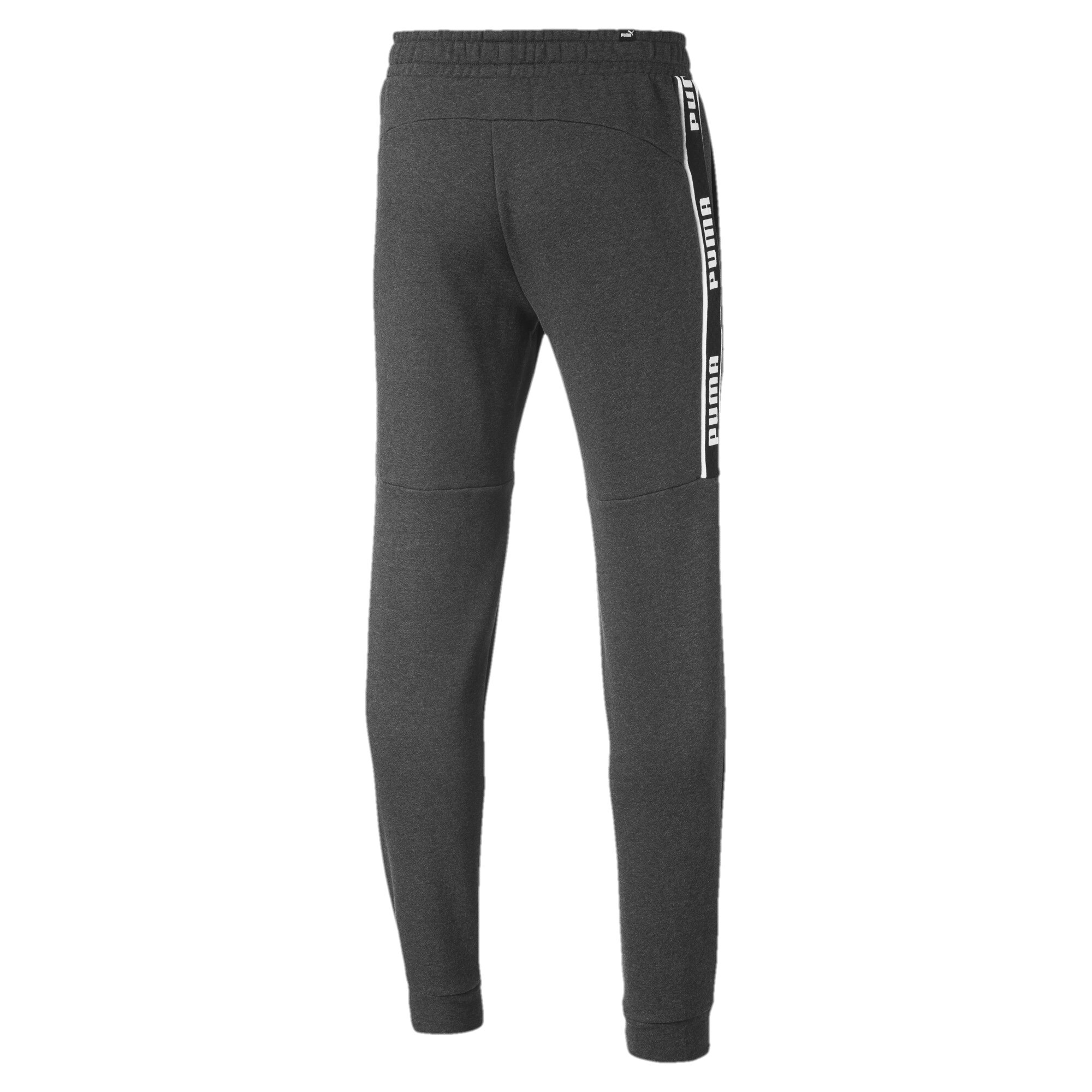 puma men's fleece cargo joggers