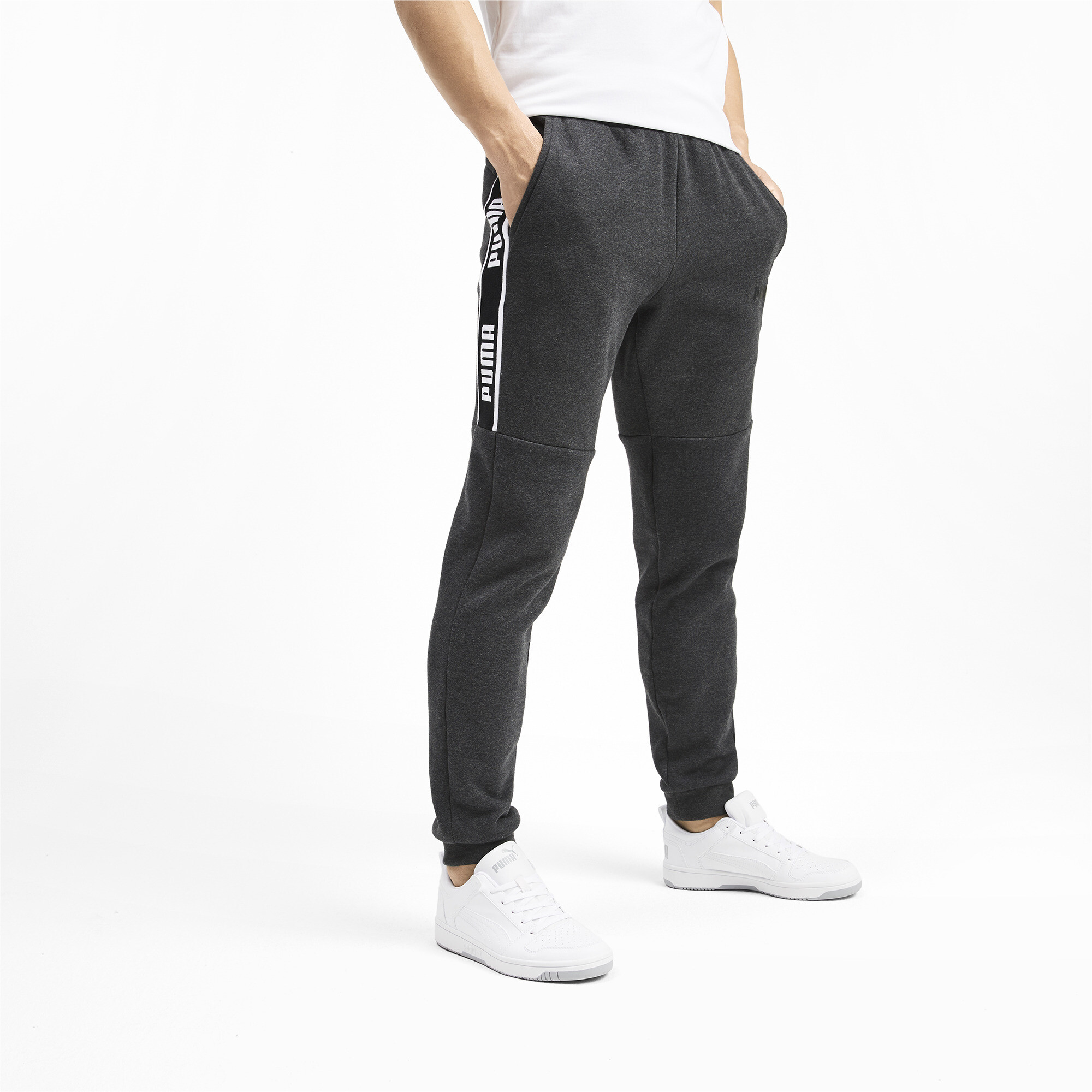 men's puma fleece pants