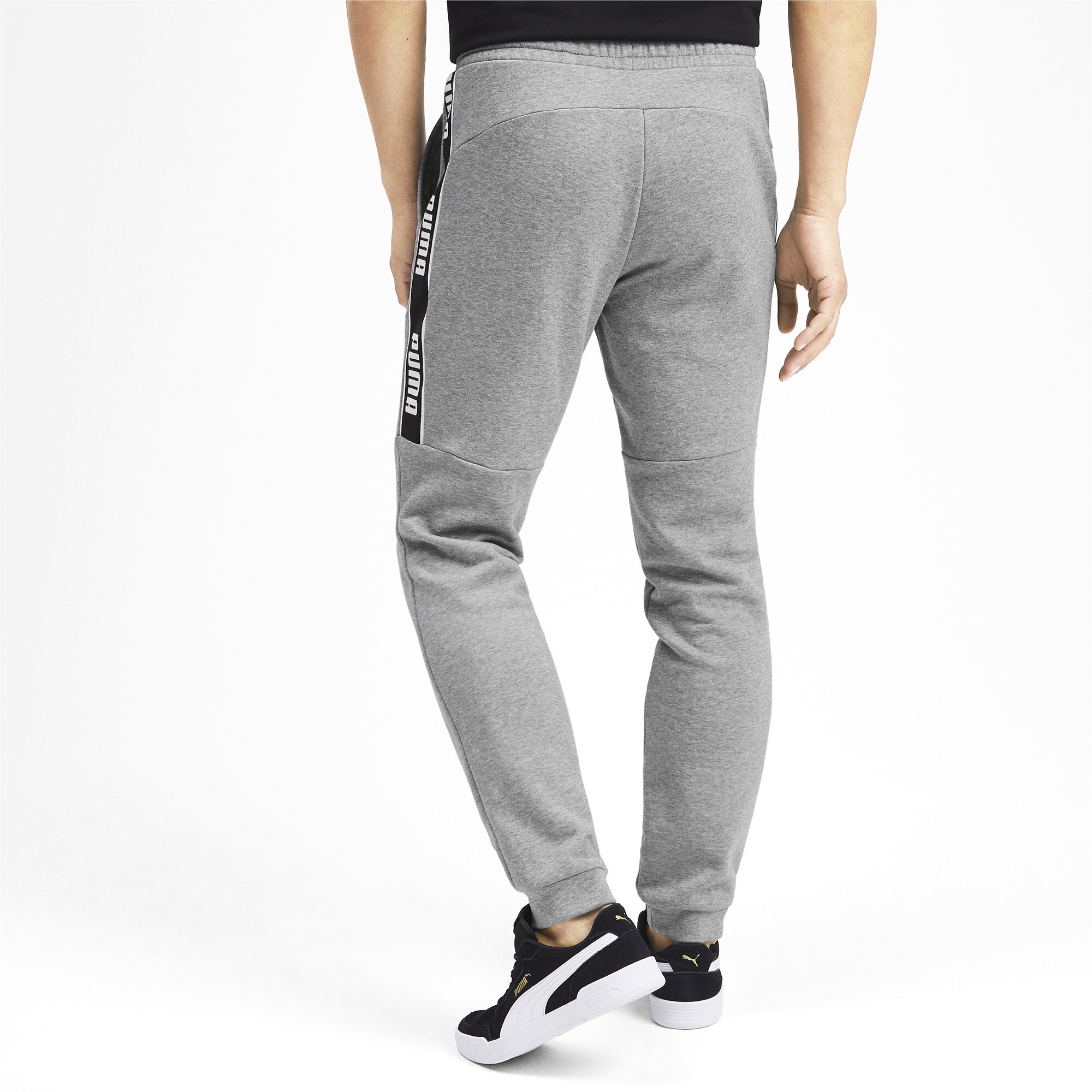 twill jogger shorts for men