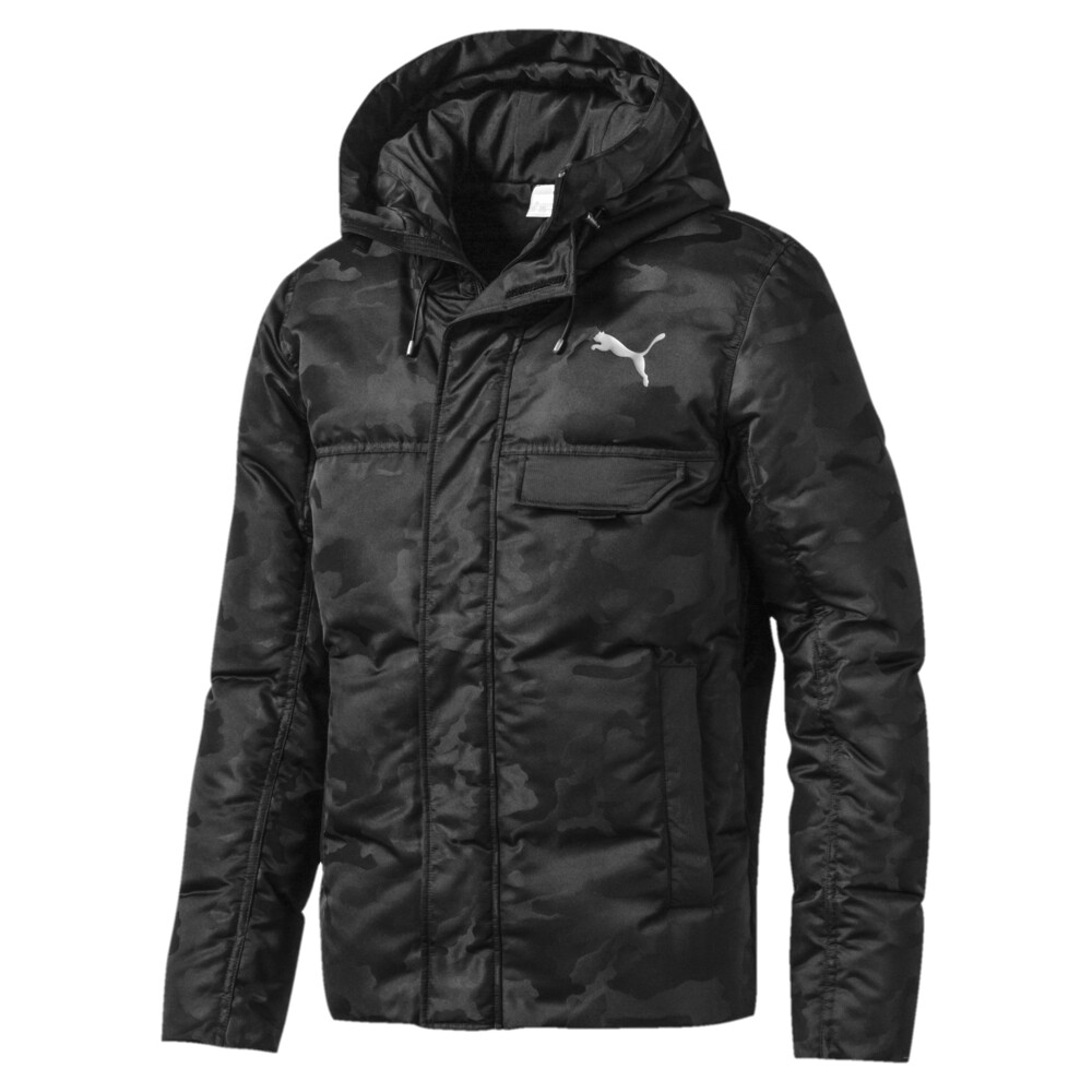Куртка 480 Camo Down Jacket 10 Black Puma